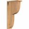 Ekena Millwork Crestline Smooth Corbel w/Backplate, Western Red Cedar, 5 1/2"W x 14"D x 26"H COR06X14X26CRE01SWR - alternate 1